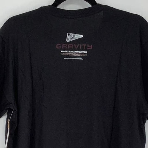 Florence Marine X Size Large Gravity Movie Organic T-Shirt Black $38 msrp M18-2 - Picture 7 of 10